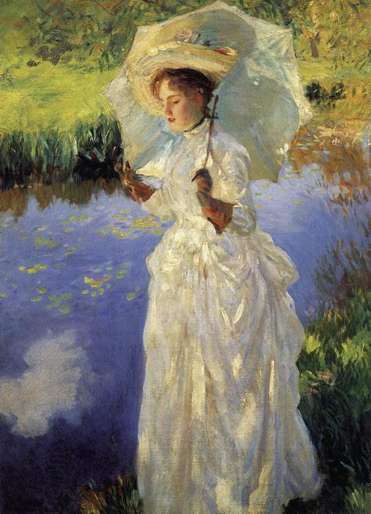 John Singer Sargent A Morning Walk (nn02) oil painting picture